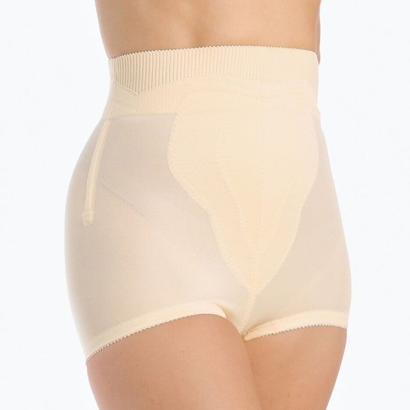 NWT Rago Diet High Waist Contour Shaping Brief Panty 6296 In Nude/Beige - Picture 1 of 6